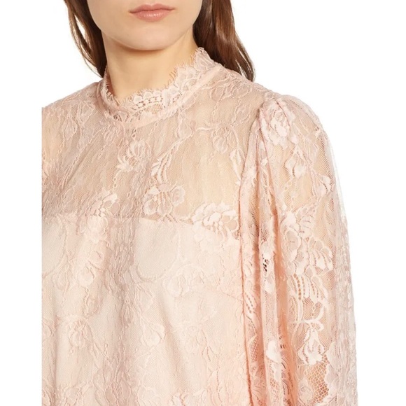 REVOLVE Heartloom Naomi Red Lace Blouse Size XS - Picture 2 of 9